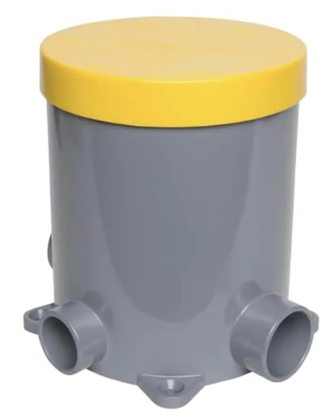 Boîte de sol pour béton de 11,4 cm pour éviter les fils électriques visibles
