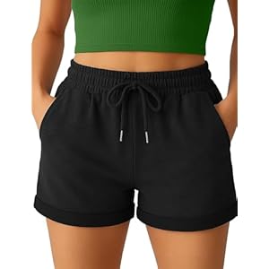 Smith & Solo Kurze Hose Damen – Shorts Sommer Hosen, Laufhose Kurz Sporthose, Trainingshose Sportshorts Women Laufshorts