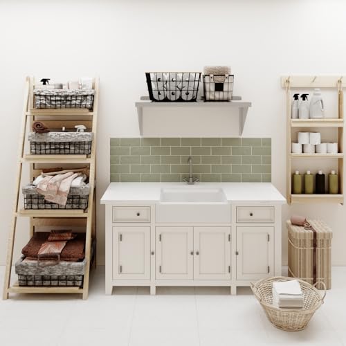 Image of AmGood 18 inch x 36 inch Stainless Steel Wall Shelf | Appliance & Equipment Metal Shelving | Kitchen, Restaurant, Garage, Laundry, Utility Room | Heavy Duty | Squared Edge | NSF Certified