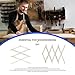 Sufeasdf 3 Point Center Finder Woodworking Tool，Picket Master Pro 3 Point，Equal Spacing Layout Tool ，Equal Space Divider (2 Equidistant)