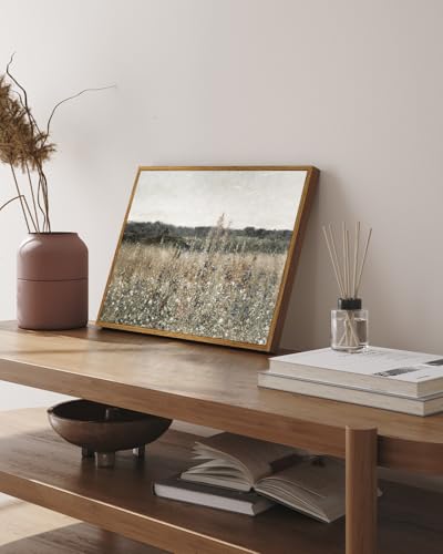 image for InSimSea Framed Canvas Wall Art Vintage Decor, Classical Oil Painting 