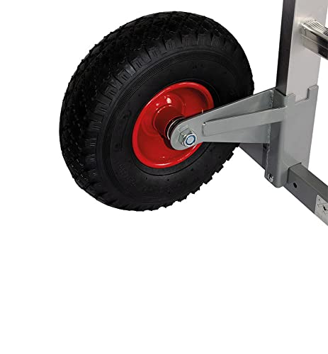 Echafaudage roulant de jardin tout-terrain 1,5m/3,5m en aluminium Selekta H350