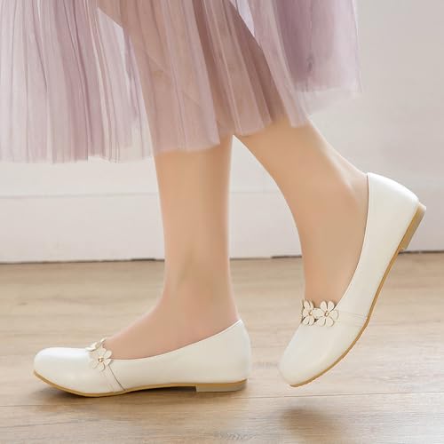 Girls Kids Mary Jane Flats Lovely Dolly Shoes4