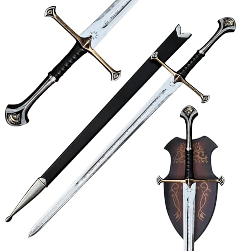 TOOL VISTA Handmade Replica Movie Sword, Medieval Vikings Master Long Sword Hand-Crafted Authentic...