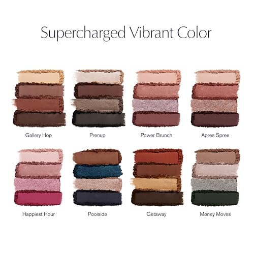 Estée Lauder The Essential Eyeshadow Quad Long-Lasting Palette | Shape, Sculpt, Magnify, Gallery Hop, 0.14 Ounce - Image 7