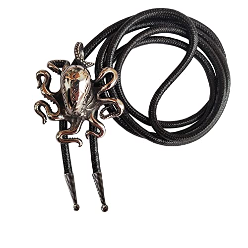 Image of Animal & Plant Bola Tie Bolo Tie Wedding Necklace for Men Women Groomsmen Western Cowboy Necktie