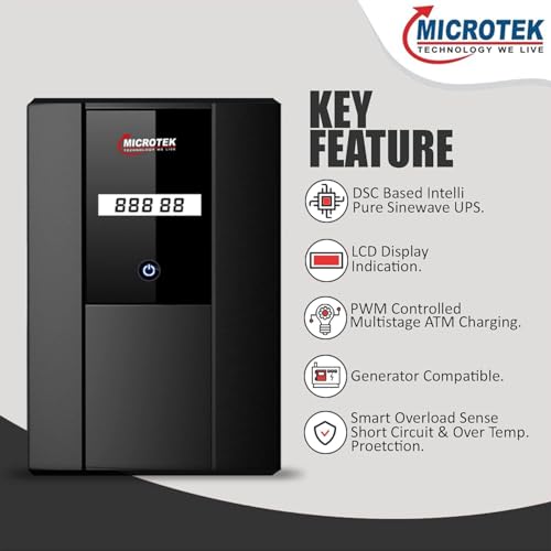 Image of Microtek UPS JMSW 2.2KVA 24V Pure Sinewave