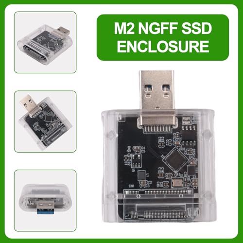 Caja para SSD M.2 NGFF USB 3.0 alta velocidad 5Gbps miniatura 5