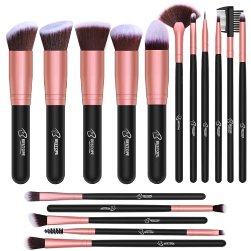 Makeup Brushes Makeup Brush Set - 16 Pcs BESTOPE PRO ...