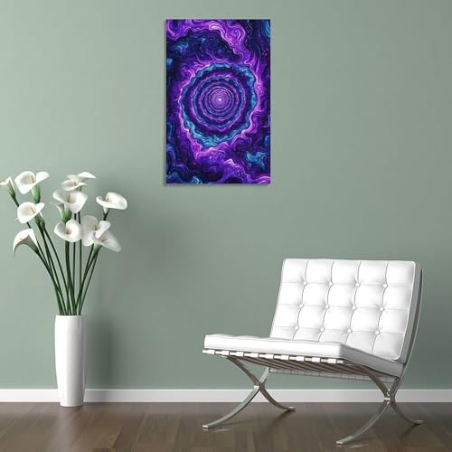 Impression sur toile vortex pour créer un salon moderne et cosy - 5