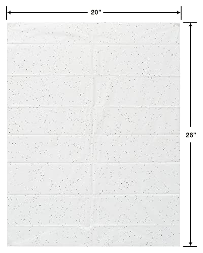 Papyrus 6478808 4 Sheet White Tissue Paper With Iridescent Fleks For Halloween, Thanksgiving, Christmas, Gifts thumb #2