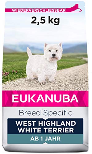 Produktbild von Eukanuba Adult Breed Specific West Highland White Terrier - 3 x 2,5 kg