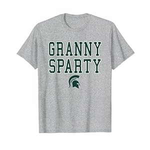 Michigan State Spartans Granny Sparty Officially Licensed T-Shirt