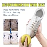Multifunctional White Trainer Shoe Cleaner with Sponge Eraser,Whitening Cleansing Cream,Cleaning and Stain Removal Cream,Deep Cleaning Shoe Paste,Leather Goods,Sofa and Furniture Cleaning Cream - Image 7