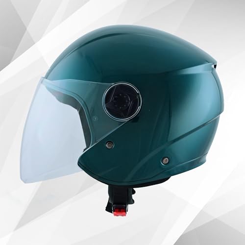 Image of TVS iQube Open Face Helmet for Men & Women | ISI Certified