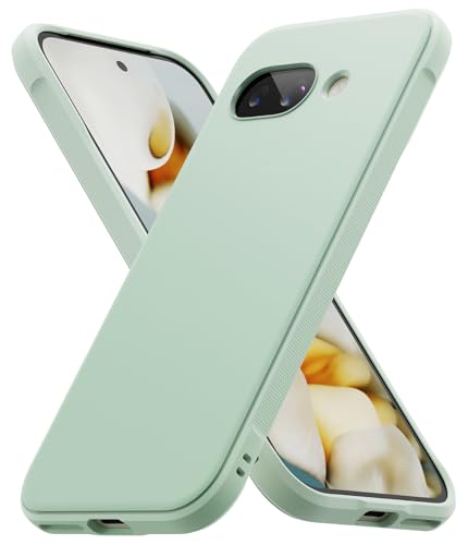 Image of Ringke Onyx for Google Pixel 9a Case [Feels Good in The Hand] Oil & Dirt Resistant, Enhanced Camera Lens Protection, Comfortable Grip, Non-Slip, Lightweight Cover - Mint | Feels Good in The Hand