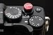 Lensmate Lizard Soft Release Button - Red - fits Any Standard Threaded Release - Includes X100VI, X100V, X100F, X100T, Xpro3 & Xpro2, X-T3, X-T2, X-E3, X-E2s, X-E2, X-T30, X-T20