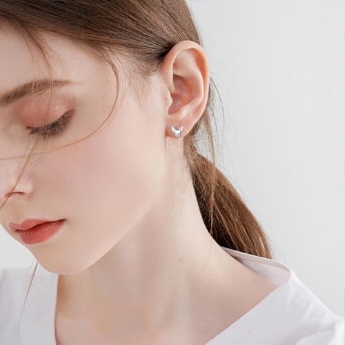 Sphynx Cat Earrings 925 Sterling Silver Cute Hairless Cat Stud Earrings for Women Sphynx Jewelry Gifts for Christmas3