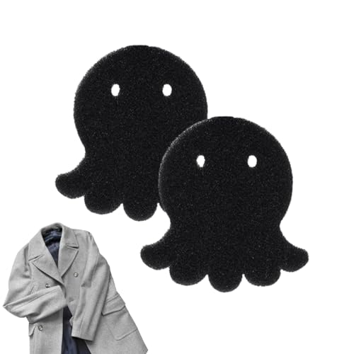Catcher de pelusas para lavandería, sm de cristal para la lavandería - 2 x Octopus Piet Lint Small Catcher | Herramienta reutilizable espesada de doble cara para muebles, moqueta, sofá,