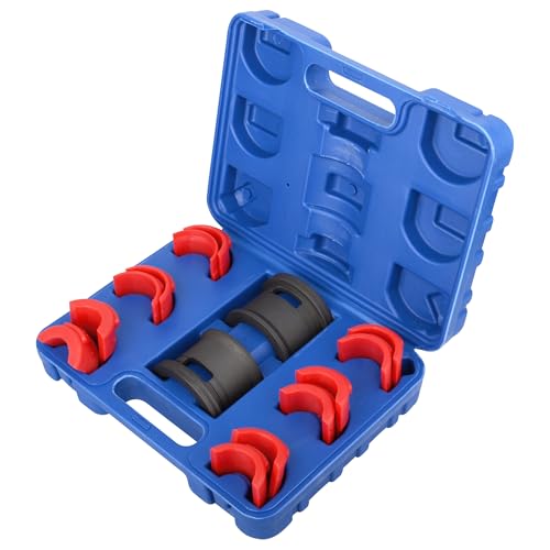 Image of DAYUAN 35mm-50mm Adjustable Fork Seal Driver Tool Set | Motorcycle Fork Seal Installer，Fits 35-50mm Fork Tubes，Split Design，Carbon Steel，For Conventional & Inverted Forks