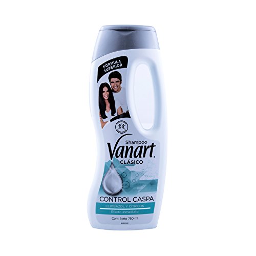 Cuidado Para El Cabello, Drugstore VANART Shampoo Clásico Control Caspa, Con climbazol y cítricos, efecto inmediato, Botella con 750ml