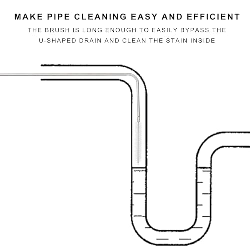 Image of CiaraQ 11-Piece White Tube & Pipe Cleaning Brush Set