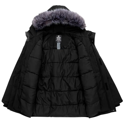 wantdo Men's Winter Jacket Thicken Parka Coat Winter Warm Puffer Jacket with Hood3