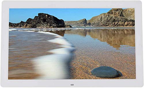 Fotorahmen 12,1 Zoll elektronische Touch-One-Maschine, kommerzielles Tablet Full-HD-IPS-Kalenderwecker Automatische EIN/Aus-Timerhalterung