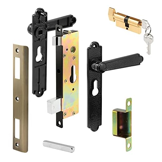 Keyed-Locking Security Door Handle Set