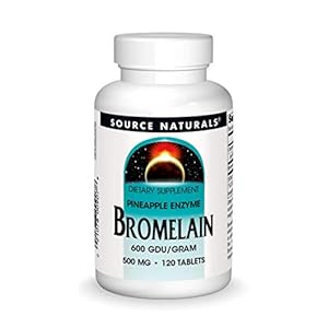 Source Naturals Bromelain 500mg Proteolytic Enzyme Supplement – 120 Tablets