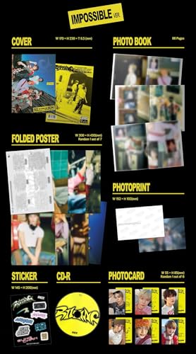 RIIZE RIIZING Impossible Ver Album K-Pop avec CD et Poster - 3