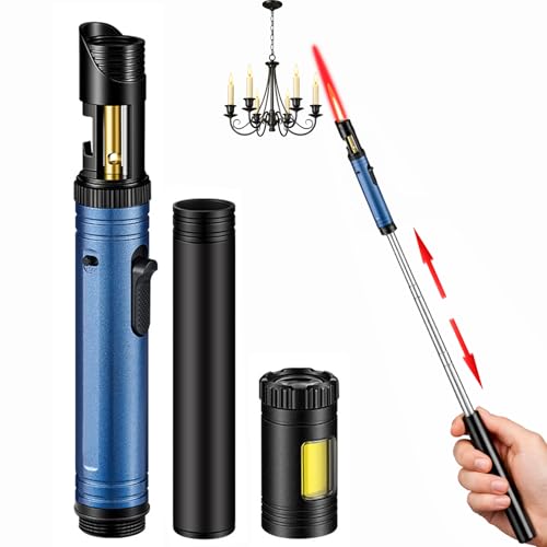Mechero Telescópico Recargable Azul 35.8in miniatura 1