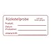 Hygiene Netzwerk Etikett Rückstellprobe | 70x35mm auf einer Rolle mit Spender | 500 Label | wasserlöslich | selbstklebend | Kennzeichnung Behälter Boxen | Aufkleber | Haushaltsetiketten | Beschriftung