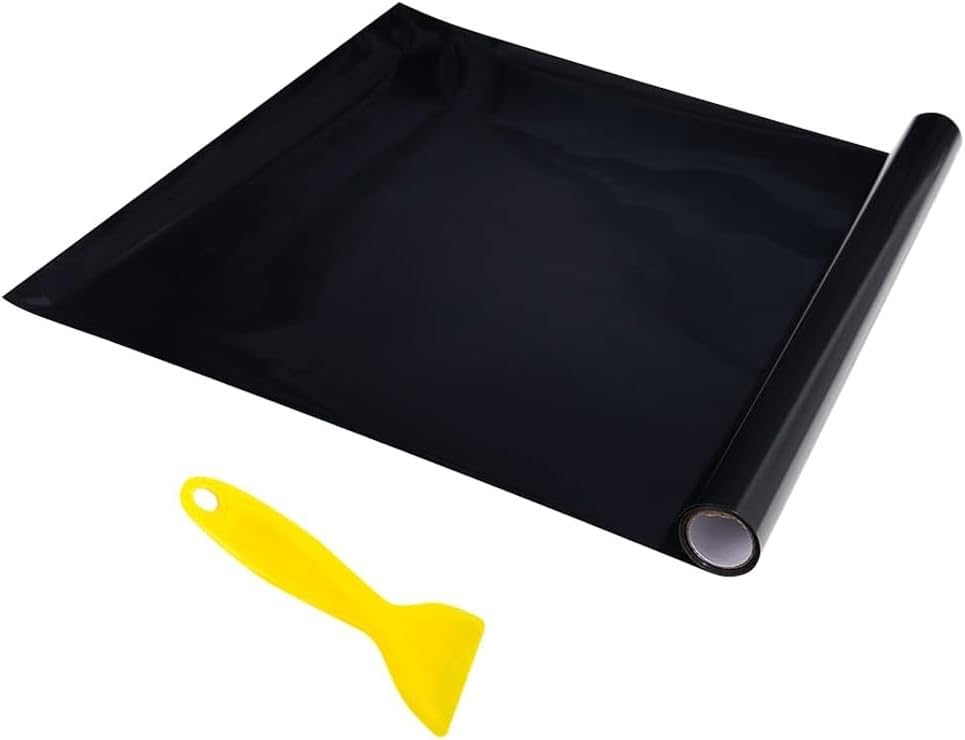 Aquarium Background Static Cling Black Fish Tank Wallpaper, 1Pc Fish Tank Background Static Cling Black Tank Poster, Self Adhesive Backdrop Aquarium Poster Vinyl - Amazon product rated Grade F