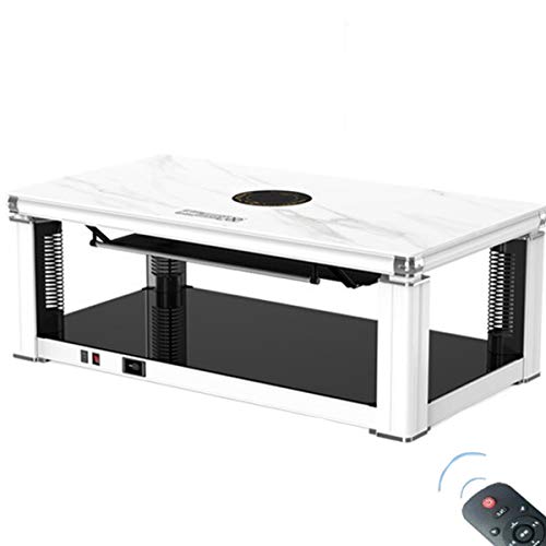 Elektrische Hebung Holztisch-Wohnzimmer Wohnzimmer Herd-Smart Voice Broadcast Und Smart Touch, Hot Pot Kochen, 2500W - Sicherheit