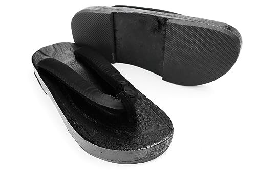 Image of Japanese Wooden Clogs Geta Slippers