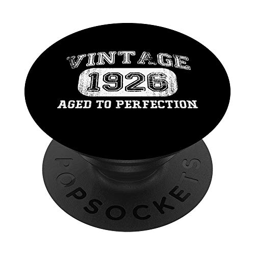 1926 Regalo de cumpleaños para 96 años de edad 96 cumpleaños PopSockets PopGrip Intercambiable