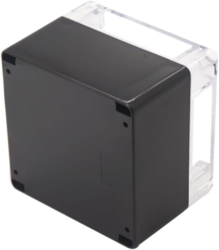 Miniatura 20 de Caja de proyecto ABS de plástico negro cajas eléctricas IP65 impermeable DIY caja de conexiones electrónica caja de alimentación 7.87 x 4.72 x 2.95