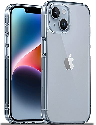 AmazonBasics Ultra Hybrid Matte Camera Protection Back Cover Case for iPhone 14 Plus - Translucent Matte, Polycarbonate,TPU, Clear Matte (B0BLSZGZS8) Amazon Price History, Amazon Price Tracker