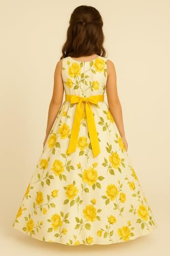 Image of My Lil Princess Baby Girl's A-Line Maxi Dress