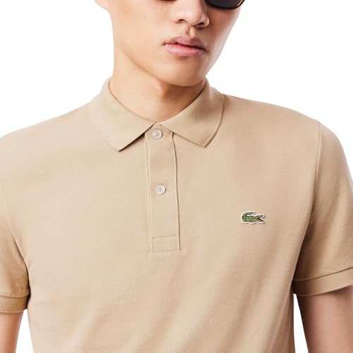 Image of Lacoste Men's Classic Pique Slim Fit Short Sleeve Polo Shirt