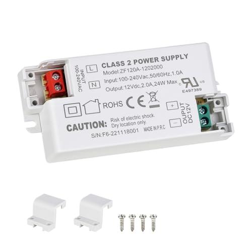 Transformateur LED 12V 2A avec tension stable AC vers CC 24W