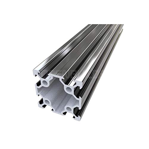 V-slot Rail de guidage linéaire 40 mm x 40 mm, longueur 100 cm, noir Cover