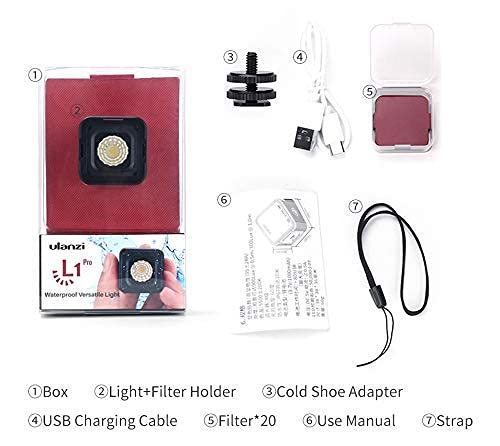 Mini Iluminador de Led para Câmeras DSLR Ulanzi L1PRO