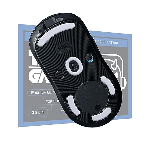 Pies de repuesto TALONGAMES con bordes curvados para optimizar tu mouse Logitech G PRO Wireless 2