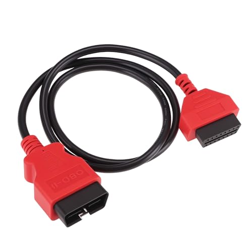 Cable OBD2 macho a hembra ACROPIX de 16 pines y 100 cm para conexion de diagnosis 12V en vehiculos 1