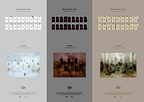 SF9 Turn Over 9th Mini Album Set complet de 3 versions avec photocards