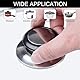 Topfdeckelgriff Ersatz,6 PCS Universalgriff für Topfdeckel hitzebeständiger Knopf,Universal Topfdeckelknöpfe Hitzebeständige,Topfdeckelgriff aus Edelstahl und Bakelit Ersatzdeckelknöpfe für Home Küche