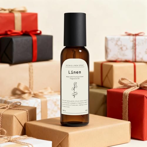 Image of Linen Room Spray, Home Fragrance Concentrated Room Spray, Long Lasting Air Fresheners for Home, Room Air Freshener Spray, Odor Eliminator, 8.12 fl oz