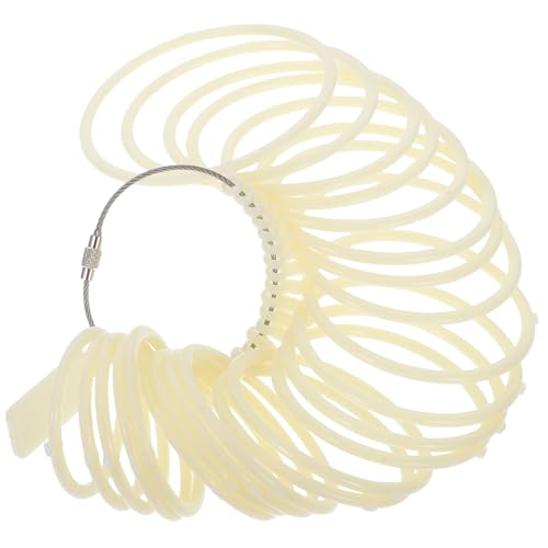 HOMSFOU Accurate Wrist Bracelet Size Measurement Plastic Bracelet Wrist Ruler Bangle Tool